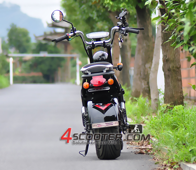 4000W EEC 60V 40AH Fat tire Citycoco Electric Scooter